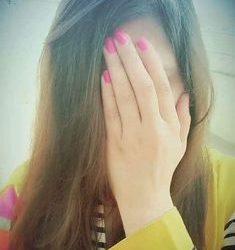 Image For Cute Girl Hidden Face Profile Picture Download For Fb