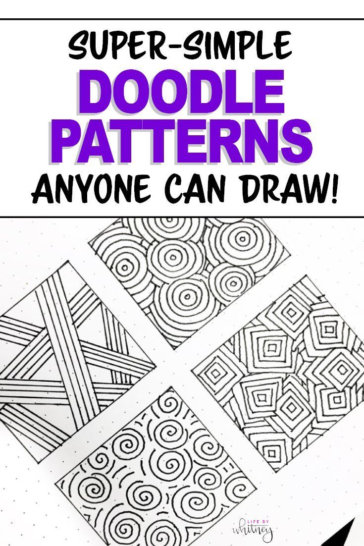 Easy Patterns to Draw: Design Your Own Pattern