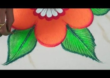 Latest Easy Rangoli Design for beginners सस्ते में