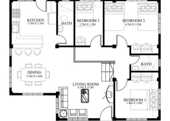 Small House Designs Series SHD 006V2 Pinoy ePlans