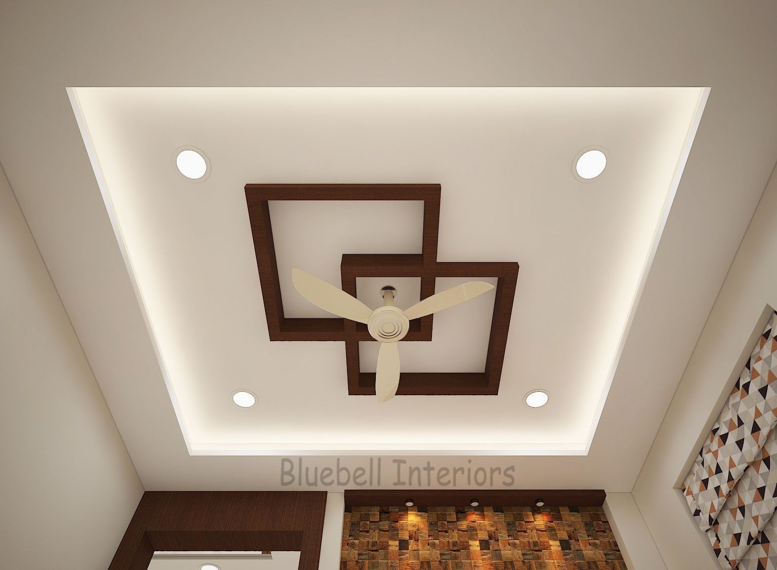 fall ceiling design for living room