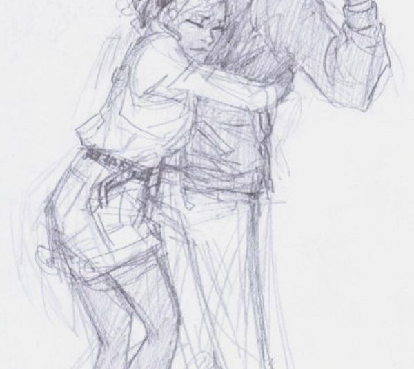 9 Images: Sketch drawing couple hug love amazing deep