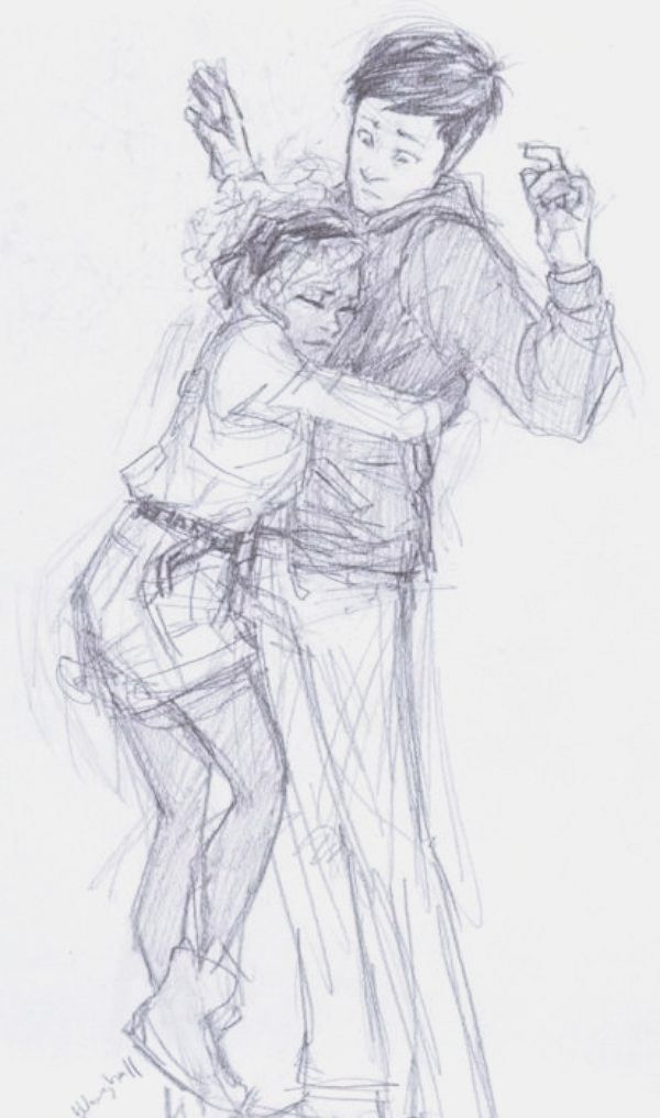 Pencil Sketches Of Couples Hugging