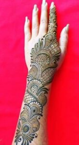 Arabic Mehndi Designs For Back Hand 3