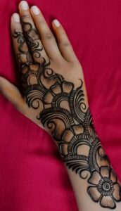 Arabic Mehndi Designs For Back Hand 5