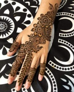 Best Arabic Mehndi Designs For Hands 3