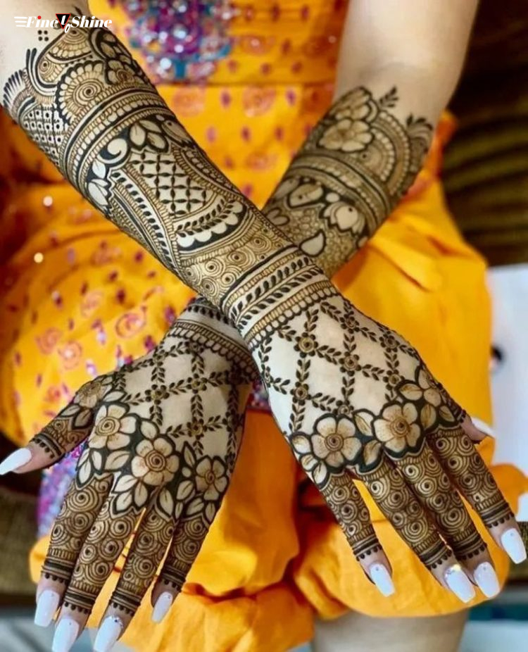 Simple Mehndi Designs [ Best 300 ] Hands Mehndi Photo | Mehndi Easy ...