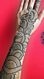 Bridal Mehndi Designs Hands Arabic 3