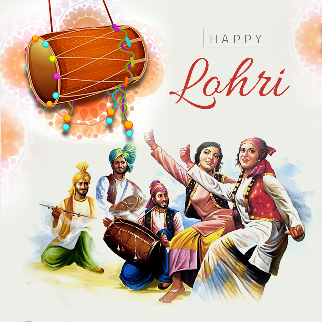 Very Happy Lohri Wishes Images – FinetoShine