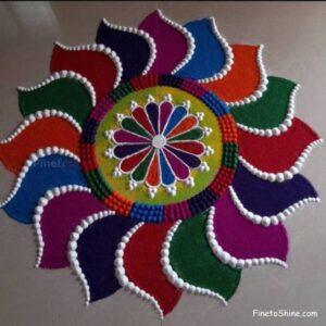 Easy Beginners Rangoli Design Diwali Rangoli Simple