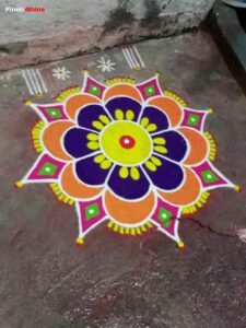 Happy New Year Rangoli Designs 1