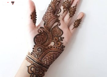 New Latest Arabic Mehndi Design For Front Hand K4 Wpp1637260603696