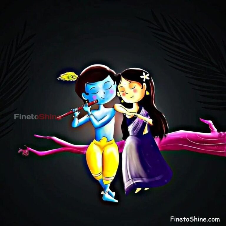 Radha Krishna Dp & Images For WhatsApp - FinetoShine