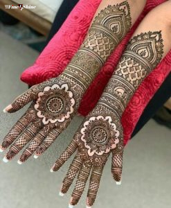 Sawan Mehndi Design 4