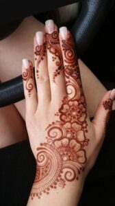 Simple Mehndi Designs Easy Peasy Yet Beautiful 4