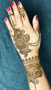 Simple Mehndi Designs Easy Peasy Yet Beautiful 6