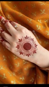 Simple Mehndi Designs Easy Peasy Yet Beautiful 9