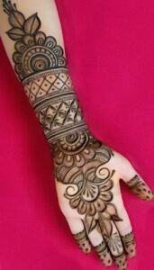 Teej Mehndi Designs 1